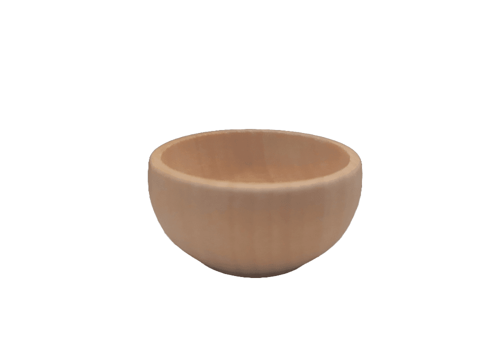 Kommetje, hout, 5,5cm Kommetje, hout, 5,5cm
