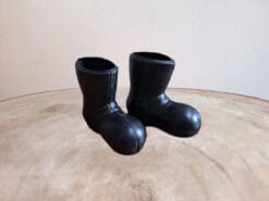 Met deze laarzen houdt de Kerstman warme voeten.