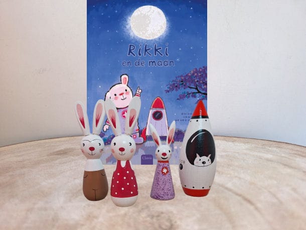 Rikkie en de maan is een leuk verhaal dat je nu helemaal kan naspelen.