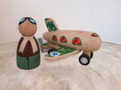 piloot met vliegtuig, hiermee vlieg je naar elke vakantie bestemming, veilig en snel.