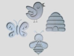 Met deze vulvormen natuur kun je de mooiste dingen maken.